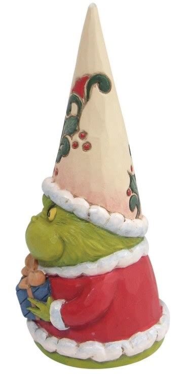 Jim Shore Grinch Gnome With Present