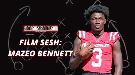 Film Sesh South Carolina Star Wr Commit Mazeo Bennett On