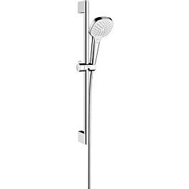 Hansgrohe Croma Select E Vario Brause Set Weiss Chrom Cm