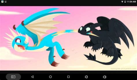 Toothless And Stormfly