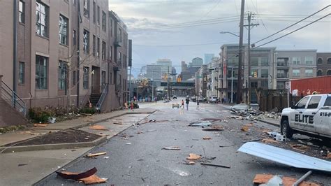 Tornado crosses through downtown Nashville; Widespread damage reported | WKRN News 2