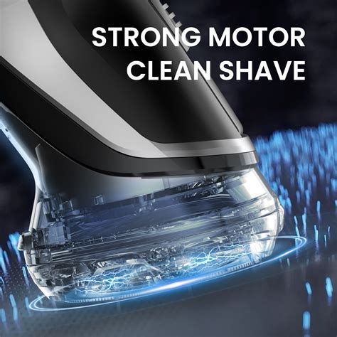 Sejoy D Men Electric Shaver Rotary Razor With Pop Up Trimmer Wet Dry