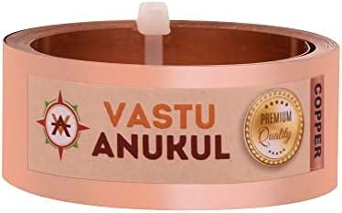 Buy Vastu Anukul Premium Metal Vastu Strips Stainless Steel Size L