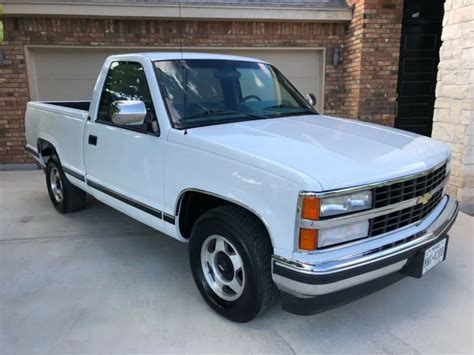 1990 Chevrolet C1500 Silverado Short Bed Regular Cab 57l V8 For Sale