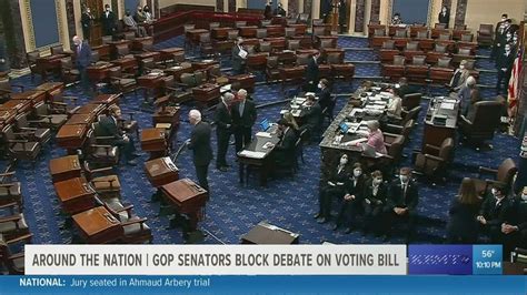 Senate Republicans Block Debate For John Lewis Voting Rights