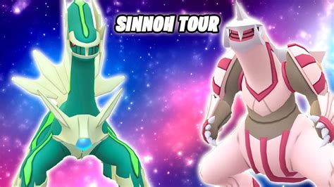 Origin Forme Dialga And Palkia In Sinnoh Tour