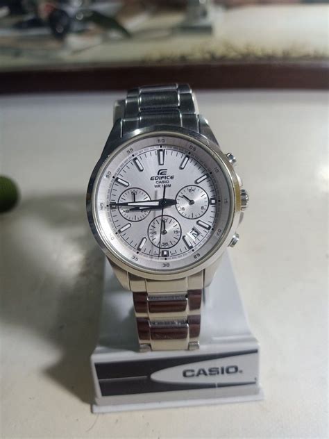 CASIO EDIFICE CHRONOGRAPH, Men's Fashion, Watches & Accessories ...