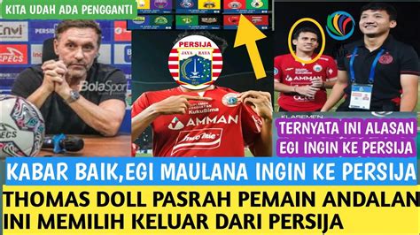 Berita Persija Kabar Baik Egi Fikri Ingin Gabung Persija Karena Ini