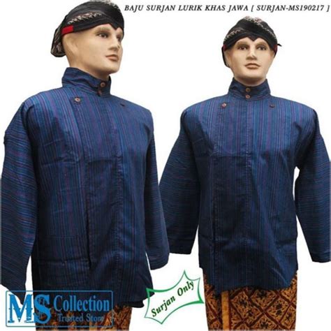 Jual BAJU SURJAN LURIK KHAS JAWA Shopee Indonesia