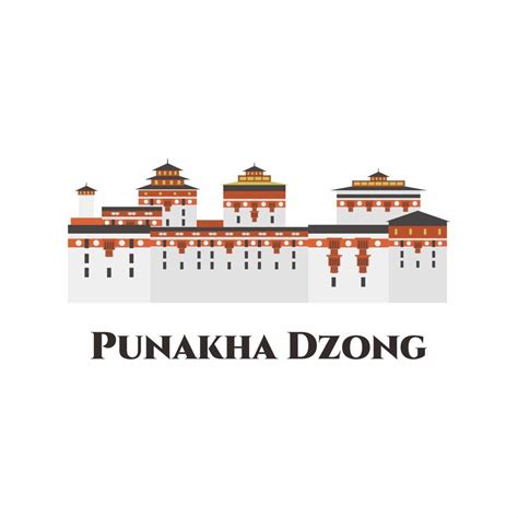 Punakha Dzong Or Pungthang Dewa Chhenbi Phodrang In Buthan Heritage