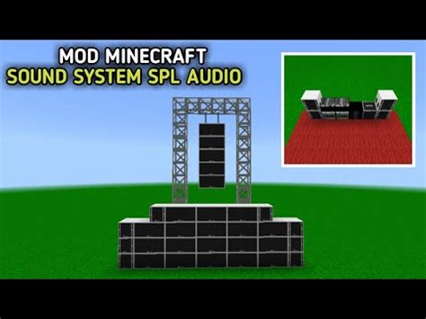 ADDON SOUND SYSTEM SPL MINECRAFT ADDON MCPE 1 17 YouTube