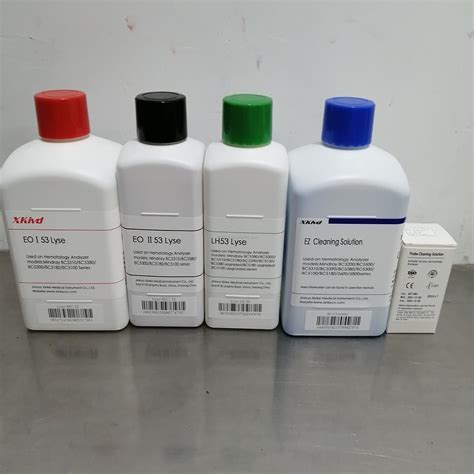 Mindray Diluent Lyse With Barcode For Hematology Analyzer Mindray Cbc