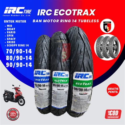 Jual Ban Irc Ecotrax Nr Ring Motor Beat Vario