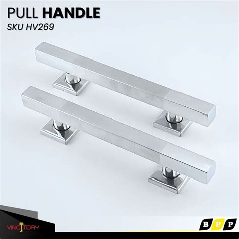 jual gagang pintu kayu rumah model kotak cm stainless vincitory