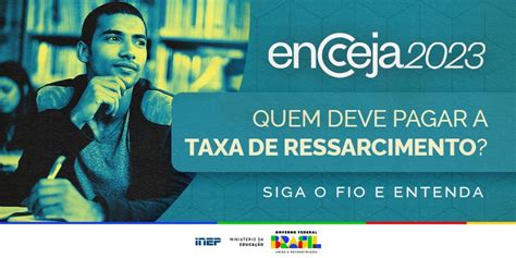 Inep on Twitter A inscrição no Encceja é gratuita No caso dos