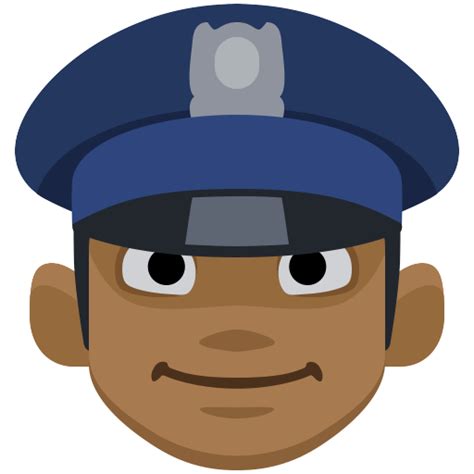 Man Police Officer Medium Dark Skin Tone On Facebook