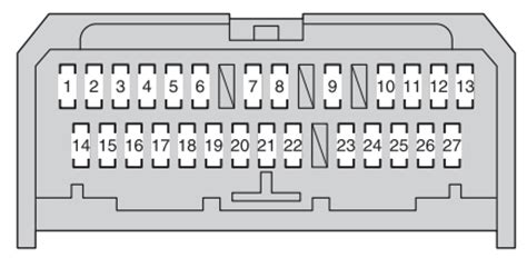 Toyota Urban Cruiser Fuse Box Diagram Auto Genius