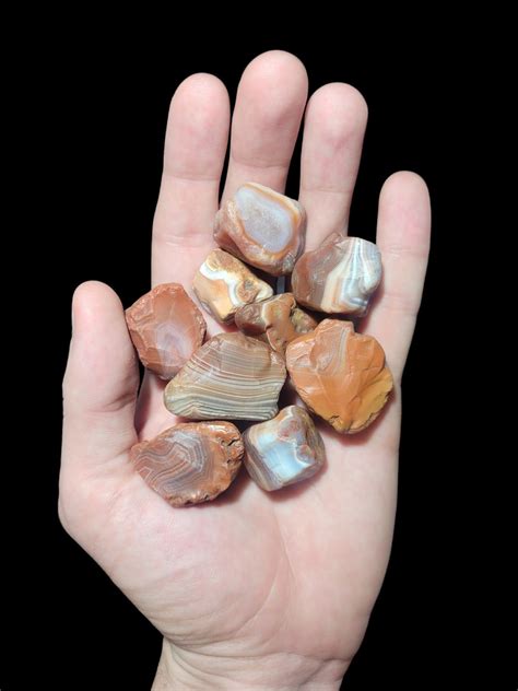 Lake Superior Agates Individual A Quality Lake Superior Agates Gem ...