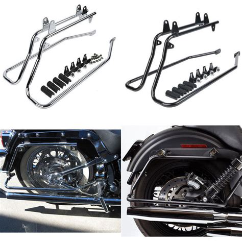 Motorcycle Saddlebag Saddle Bag Conversion Bracket Hardware For Harley