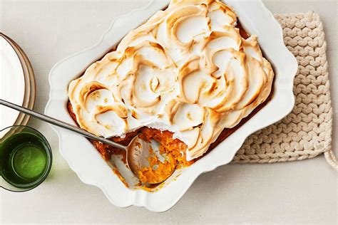 Meringue Topped Sweet Potato Casserole Recipe