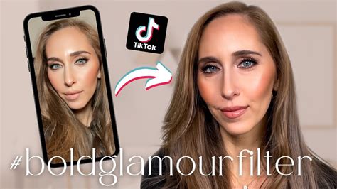 The Viral BOLD GLAMOUR TikTok Filter Makeup Tutorial YouTube