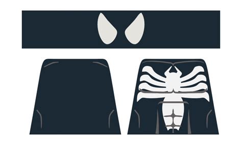 Lego Black Spiderman Decals