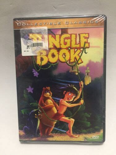 Collectible Classics Jungle Book Animated DVD 2002 From GoodTimes