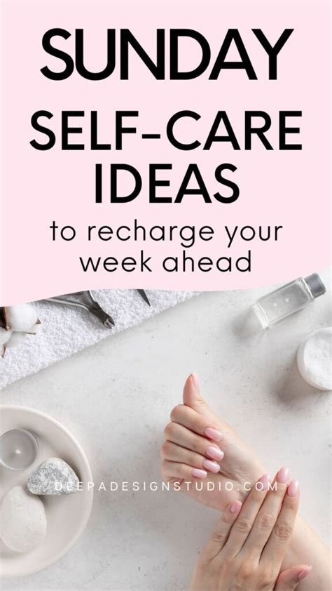 Sunday Self Care Habits To Recharge Your Week