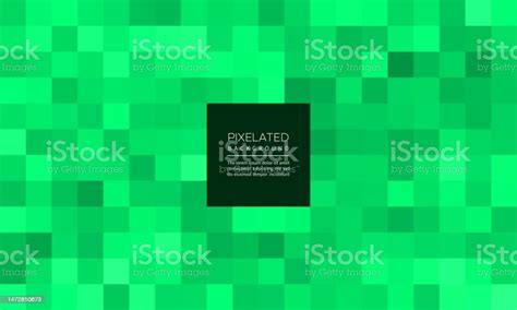 Abract Pixel Art Emerald Green Wallpaper Pattern Background