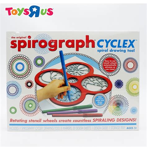 The Original Spirograph Cyclex Spiral Drawing Tool Design Set Shopee