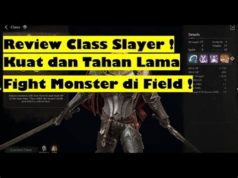 Night Crow Review Class Slayer Dual Sword Lebih Kuat Dan Tahan