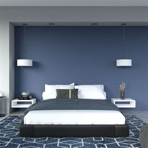 7 Aesthetic Bedding Colors for Blue Walls - roomdsign.com