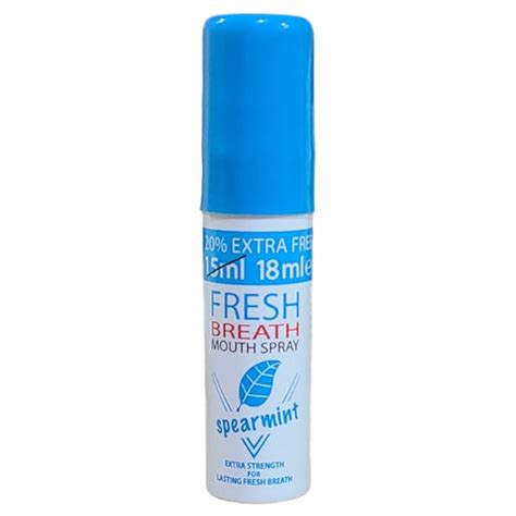 Fresh Breath Mouth Spray Spearmint Urban Beauty