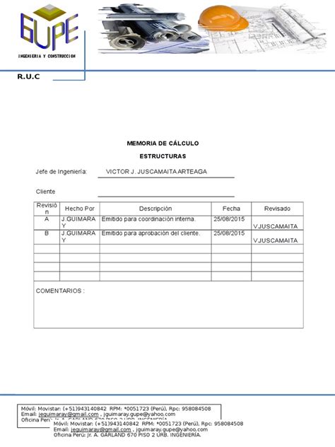 PDF Memoria De Calculo Rev B DOKUMEN TIPS