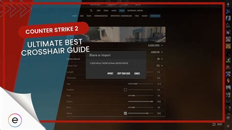 CS2: BEST Crosshair Settings [Codes & Pro Players] - eXputer.com