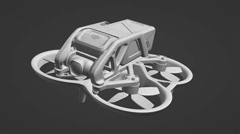 Fpv Drone Dji Avata 3d Model 3d Model Animated Cgtrader