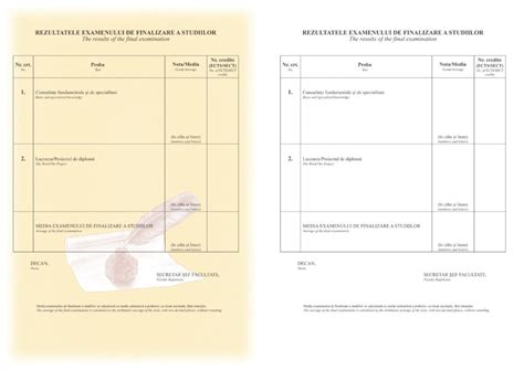 PROIECT Diplomele studenților care termină facultatea din 2025 vor avea