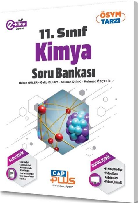 Çap Yayınları 11 Sınıf Kimya Plus Soru Bankası Kitapİşler İşler