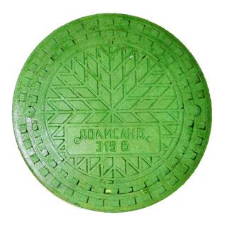 Купить люк полимербетонный для дренажного колодца Wavin 315 цена в Москве