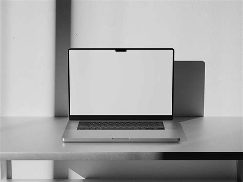 Industrial Macbook Mockup