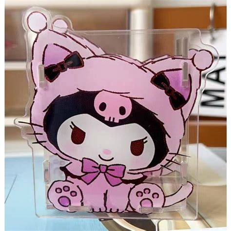 全新三麗鷗卡通亞克力透明筆筒桌面收納袋創意肉桂卷 Mymelody Kuromi Pochacco Pompom Pur 蝦皮購物