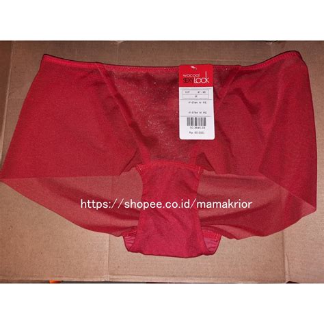 Jual Wacoal Celana Dalam Lingerie Cd Merah Biru Keabuan Nude Shopee