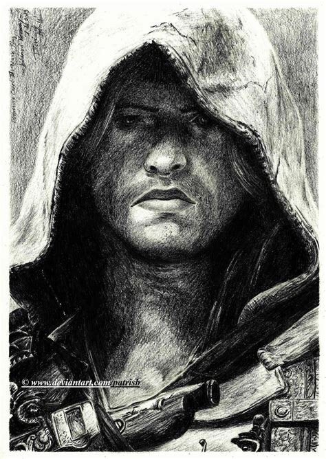 Assassins Creed 4 Black Flag Edward Kenway By Patrisb On Deviantart