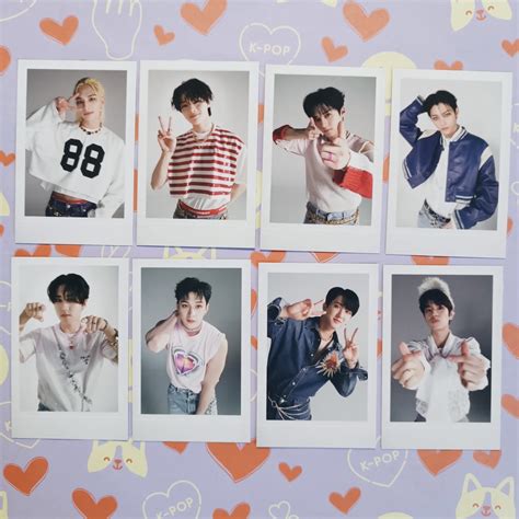 Pob Stray Kids Maxident Photo Pack Polaroid Love Letter Kpop