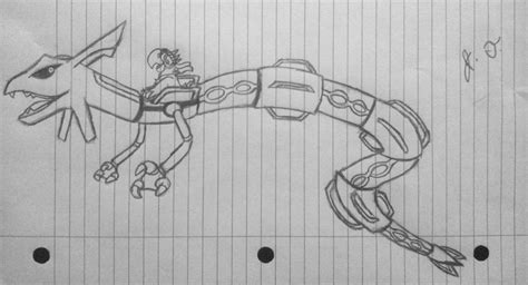 Rayquaza Drawing