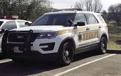 Amador County Sheriff Department Police Cars