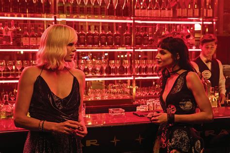 Download Sofia Boutella Charlize Theron Movie Atomic Blonde 4k Ultra Hd Wallpaper