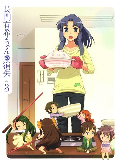 The Big Imageboard Tbib Absurdres Asahina Mikuru Asakura Ryouko Bangs Blu Ray Cover Blue