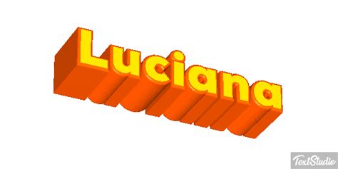 Luciana Nombre Dise Os De Logotipos Animados