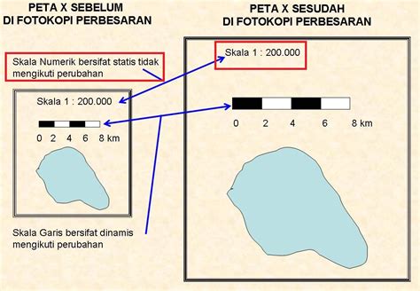 Portal Geografi Memperbesar Dan Memperkecil Peta